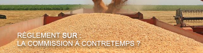 Règlement SUR : la Commission à contretemps ? - Show images